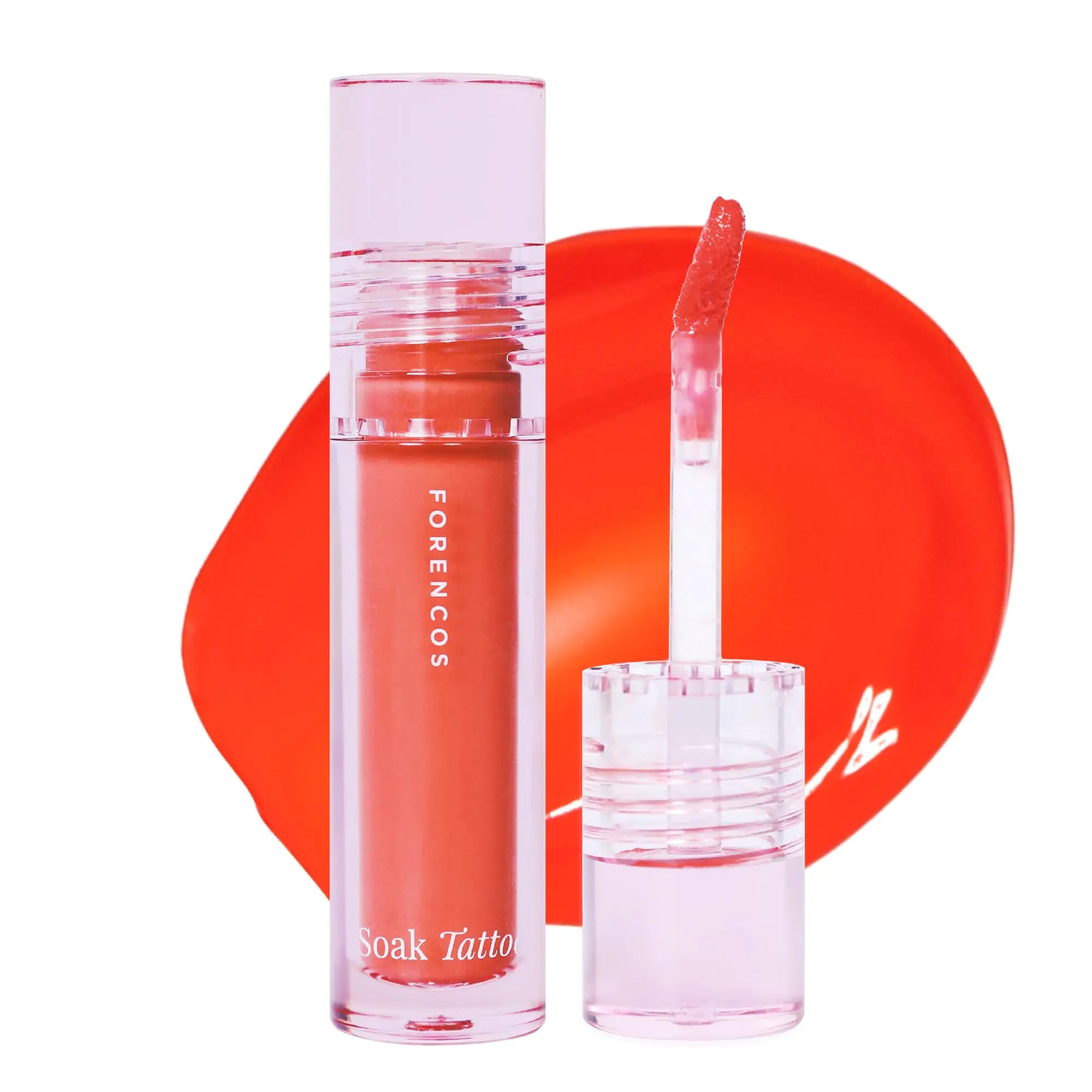 FORENCOS Vivid Vegan Lip Stain - Smudge-proof & Lightweight