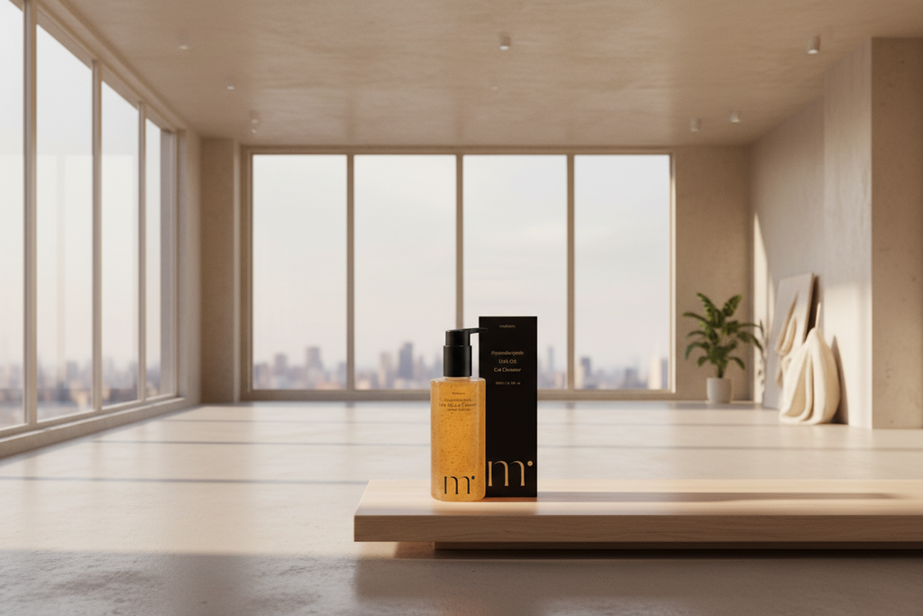 molvany LHA Soothing Gel Cleanser - Gentle Korean Pore & Makeup Remover, 6.76 oz